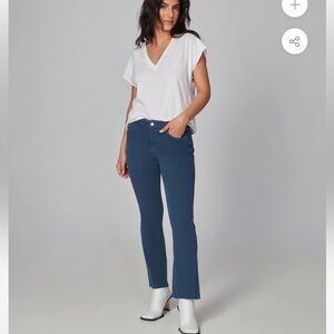 NWT Lola Jeans KATE-EB- High Rise Straight Jeans - Color: Ensign Blue size 30